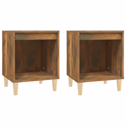 VidaXL 821869, Oak, Wood, 400 mm, 350 mm, 500 mm, 2 pc(s)