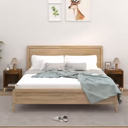 VidaXL 821869 nightstand/bedside table Oak