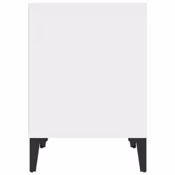 VidaXL 821874 nightstand/bedside table White - Additional view 5