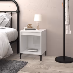 VidaXL 821878 nightstand/bedside table White