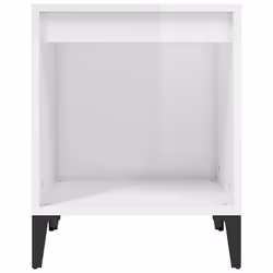 VidaXL 821878 nightstand/bedside table White - Additional view 5