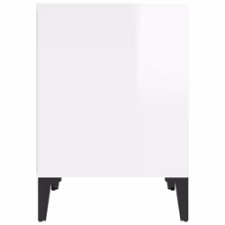 VidaXL 821878 nightstand/bedside table White - Additional view 6