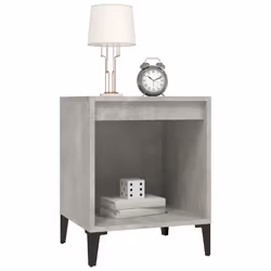 VidaXL 821882 nightstand/bedside table Concrete colour - Additional view 4