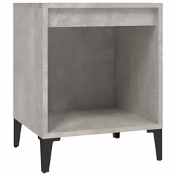 VidaXL 821883 nightstand/bedside table Concrete colour - Additional view 4