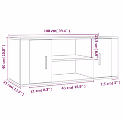 VidaXL 823095 TV cabinet/entertainment centre - Additional view 7