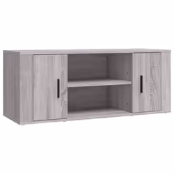 vidaXL TV Cabinet Engineered Wood TV Console Media HiFi Cabinet Multi Colours - grey sonoma