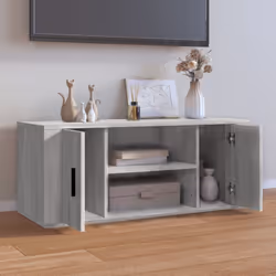 vidaXL TV Cabinet Engineered Wood TV Console Media HiFi Cabinet Multi Colours - grey sonoma