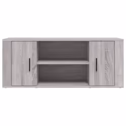 vidaXL TV Cabinet Engineered Wood TV Console Media HiFi Cabinet Multi Colours - grey sonoma - Additional view 4
