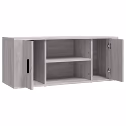 vidaXL TV Cabinet Engineered Wood TV Console Media HiFi Cabinet Multi Colours - grey sonoma - Additional view 5
