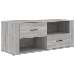 vidaXL TV Cabinet Engineered Wood Media HiFi Cabinet TV Console Multi Colours - Grey sonoma
