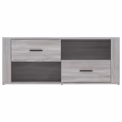 vidaXL TV Cabinet Engineered Wood Media HiFi Cabinet TV Console Multi Colours - Grey sonoma - Additional view 6