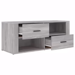 vidaXL TV Cabinet Engineered Wood Media HiFi Cabinet TV Console Multi Colours - Grey sonoma - Additional view 7