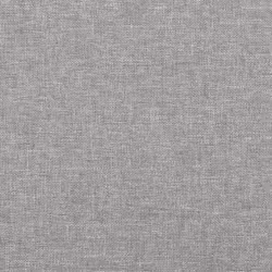 vidaXL Bed Frame Bedroom Mattress Foundation Platform Bed Base Bedstead Fabric - light grey, 90 x 200 cm - Additional view 7