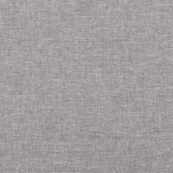 vidaXL Box Spring Bed Frame Bedroom Bed Base Bedstead Upholstered Bed Fabric - light grey - Additional view 7