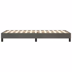 vidaXL Box Spring Bed Frame Bedroom Bed Base Bedstead Upholstered Bed Velvet - dark grey - Additional view 5