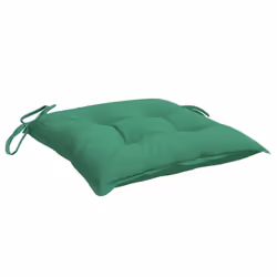 vidaXL Chair Cushion 2 Pcs, Non Slip Outdoor Chair Cushion for Patio Furniture, Water Repellent Outdoor Seat Cushion, Green O ...