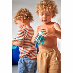 â Straw Cup Mio â Toddler Straw Cup from 9 Months â Leak-Proof Drinking Bottle for Toddlers - Dishwasher-Safe & BPA-Free â 300 ml â Flowers