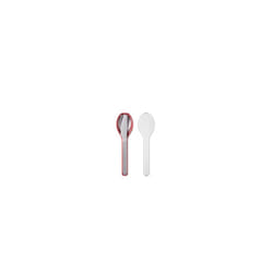 â Cutlery 3-Piece Set Ellipse â Cutlery Set On The Go - Consists of A Knife, Fork & Spoon - Cutlery Set with Travel Case â Stainless Steel -