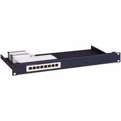 Rackmount.IT RM-UB-T4, Mounting kit, Blue, Metallic, 1U, UniFi Lite 8 PoE, 48.3 cm (19"), 482 mm