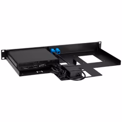 Rackmount.IT RM-HP-T2, Mounting bracket, Black, 1U, RoHS, Netherlands, HP ELITE MINI 600 HP ELITE MINI 800 HP ELITEDESK MINI ...