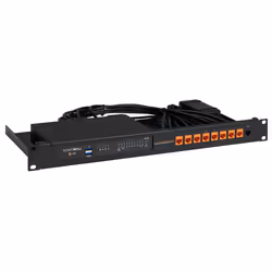 Rackmount.IT RM-SW-T11, Firewall rack mount, Black, 1 pc(s)