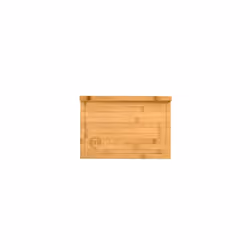 MasterChef Wooden Kitchen Board, Bamboo Cutting Board, for Meat, Ham, Bread, Cheeses, Cutting Board with Juice Slot, Natural, ...