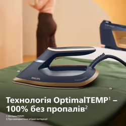 Philips PSG6066/20 steam ironing station 2400 W 1.8 L SteamGlide Advanced Blue, Gold - Additional view 5