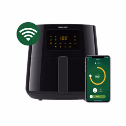 Philips 5000 series Essential HD9280/91 Airfryer XL Connected - 5 portions, Hot air fryer, 6.2 L, 1.2 kg, Rapid Air, Single, ...