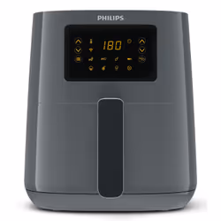 Philips 5000 series HD9255/60, Hot air fryer, 4.1 L, 0.8 kg, Rapid Air, Single, Black, Grey