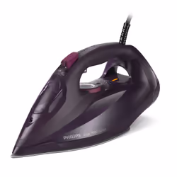 Philips 7000 series DST7061/30, Steam iron, SteamGlide Elite soleplate, 2 m, 250 g/min, Purple, 55 g/min