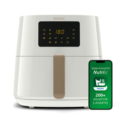 Philips Essential HD9280/30 fryer Single 6.2 L Stand-alone 2000 W Hot air fryer White