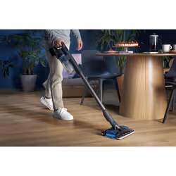 Philips 8000 series XC8055/01 stick vacuum/electric broom Battery Dry&wet Cyclonic Bagless 0.6 L Aqua colour, Black - Additional view 2