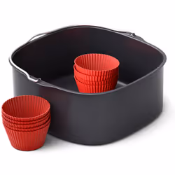 Philips Airfryer Accessory HD9957/00 Baking Kit XXL, Griddle pan, Philips, HD9285, HD963X, HD965X, HD975X, HD976X, HD986X, HD ...