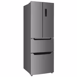 TCL RP320FXE0UK fridge-freezer Freestanding 320 L E Stainless steel