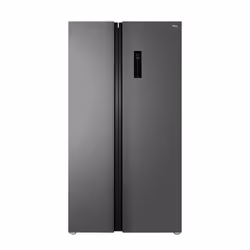 TCL RP505SSE2UK, Freestanding, American door, Grey, 505 L, 41 dB, 324 L