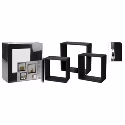 VidaXL 445876, Black, 458050 mm, 458050 mm, 120 mm, 1 pc(s)