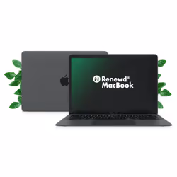 Renewd MacBook Air 13in Space Gray i5 128GB (L2018) QWERTY, Intel® Core™ i5, 1.6 GHz, 33.8 cm (13.3"), 2560 x 1600 pixels, 8  ...