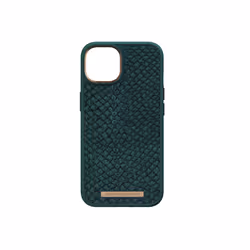 Njord byELEMENTS Salmon Leather Magsafe Case - iPhone 14 - Green - Additional view 5