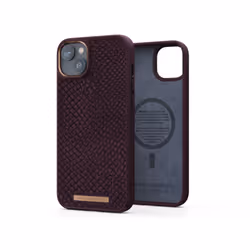 Njord byELEMENTS Salmon Leather Magsafe Case - iPhone 14 Plus - Rust