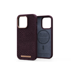 Njord byELEMENTS Salmon Leather Magsafe Case - iPhone 14 Pro - Rust