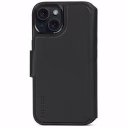 Decoded D24IPO15DW5BK, Wallet case, Apple, iPhone 15, 15.5 cm (6.1"), Black