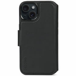 Decoded D24IPO15DW5BK mobile phone case 15.5 cm (6.1") Wallet case Black