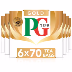 Gold | Black Tea Bags Bulk | Indulgent, Velvety & Rich Black Tea | Perfect Flavour Release | 6 Packs | 420 Plant Based Biodeg ...