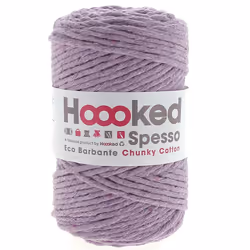 Hoooked Spesso Chunky Cotton Macrame Yarn-Orchid SPESSOCH-600