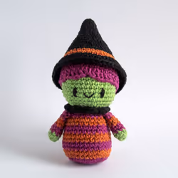 Hoooked Amigurumi DIY Kit W/Eco Barbante Yarn-Wicked Witch PAK337