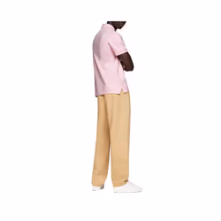 Tommy Hilfiger Mens Polo Shirts 1985 Cotton T-Shirt - Pink, M