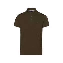 Tommy Hilfiger Mens Polo Shirts 1985 Cotton T-Shirt - Khaki, XS