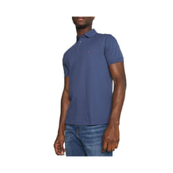 Tommy Hilfiger Mens Polo Shirts 1985 Cotton T-Shirt - Indigo, XS