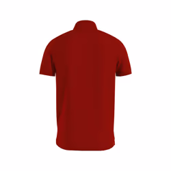 Tommy Hilfiger Mens Polo Shirts 1985 Cotton T-Shirt - Maroon, 2XL