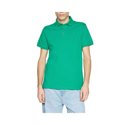 Tommy Hilfiger Mens Polo Shirts 1985 Cotton T-Shirt - Persian Green, M
